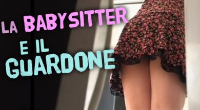 La baby sitter e il guardone